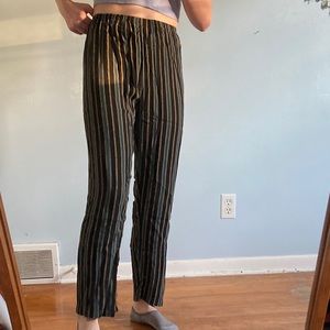 Brandy Melville Striped Pants